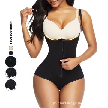 2021 Popular Invisible Bodysuit with Straps Firm Control Hook Plus Size Women's Shapewear